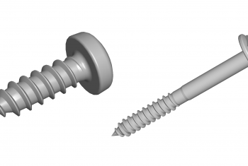 Fixations à filetage non métrique